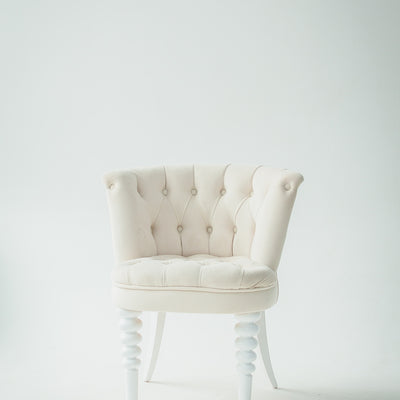 Opulent Ivory Classic Chair
