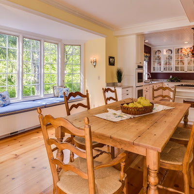 Wooden Farmhouse Dining Table